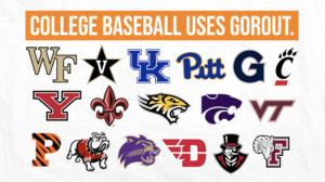 college baseball teams using GoRout Diamond